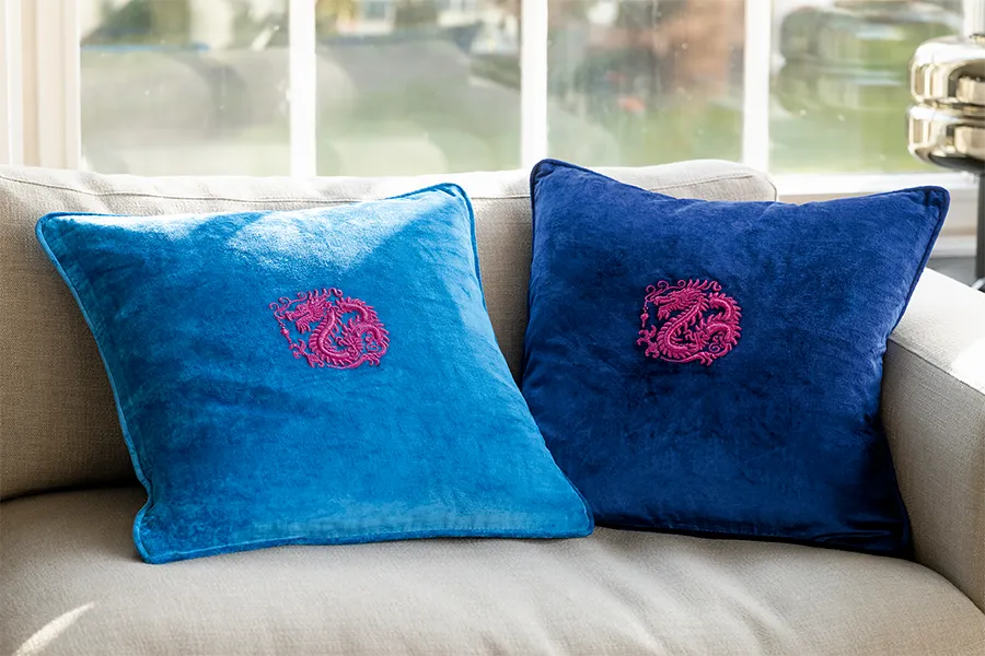 Samtkissen Drache Samtkissen Drache